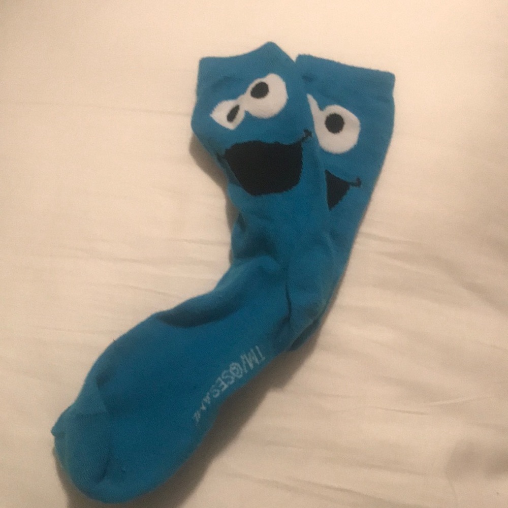 Cookie Monster socks
